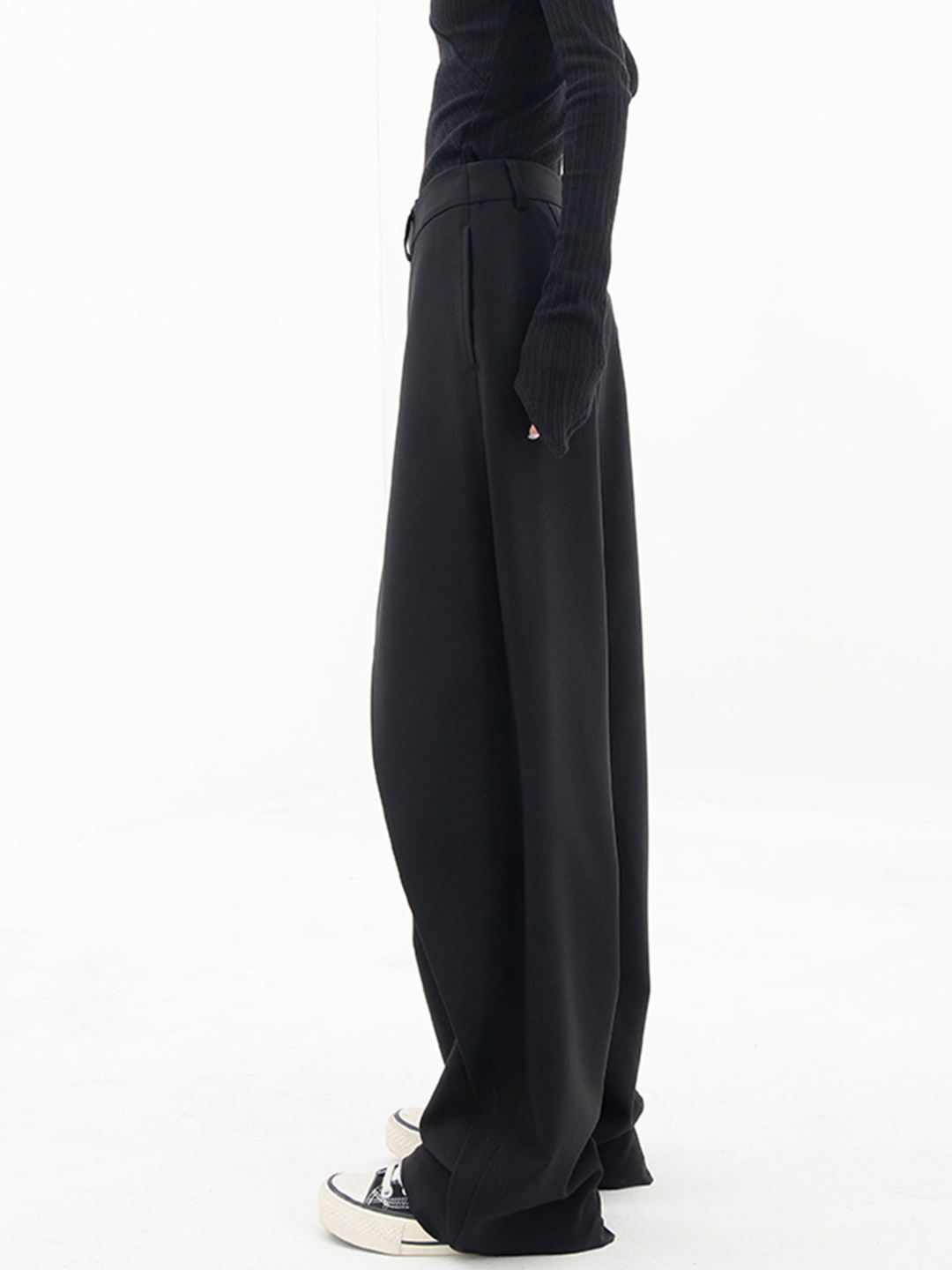 Abbie - High-Waisted Wide-Leg Trousers