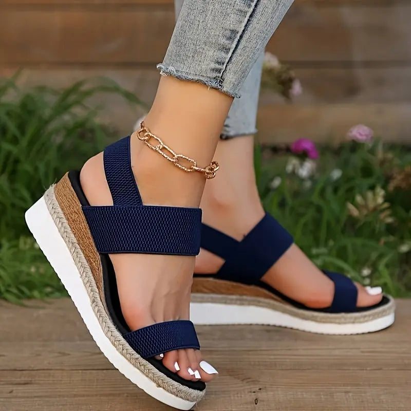 Espadrille Wedge Sandals for Women – Chic & Comfortable