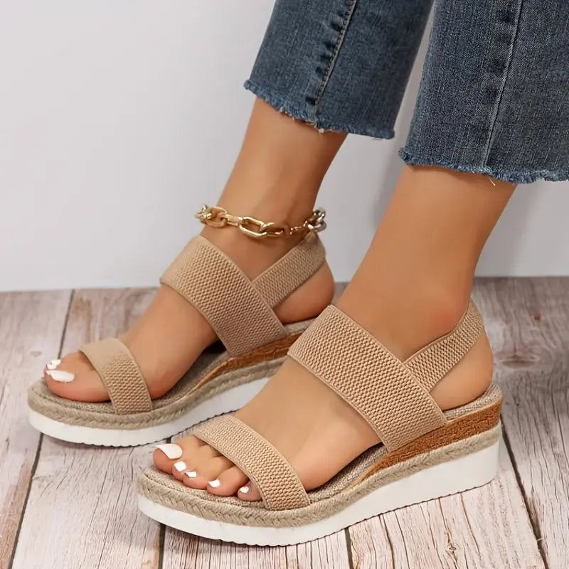 Espadrille Wedge Sandals for Women – Chic & Comfortable