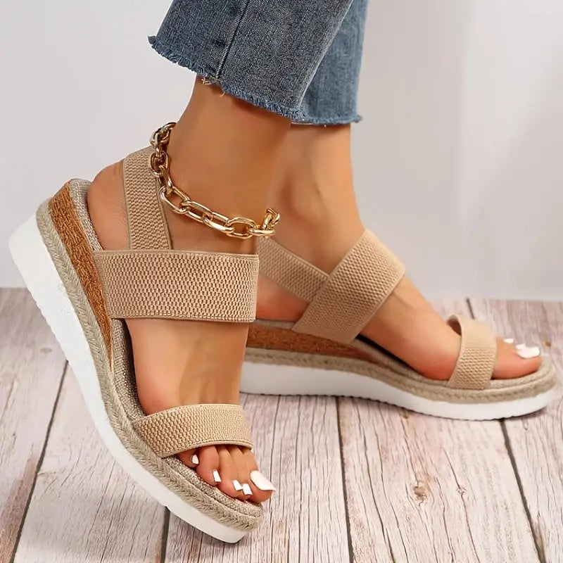 Espadrille Wedge Sandals for Women – Chic & Comfortable