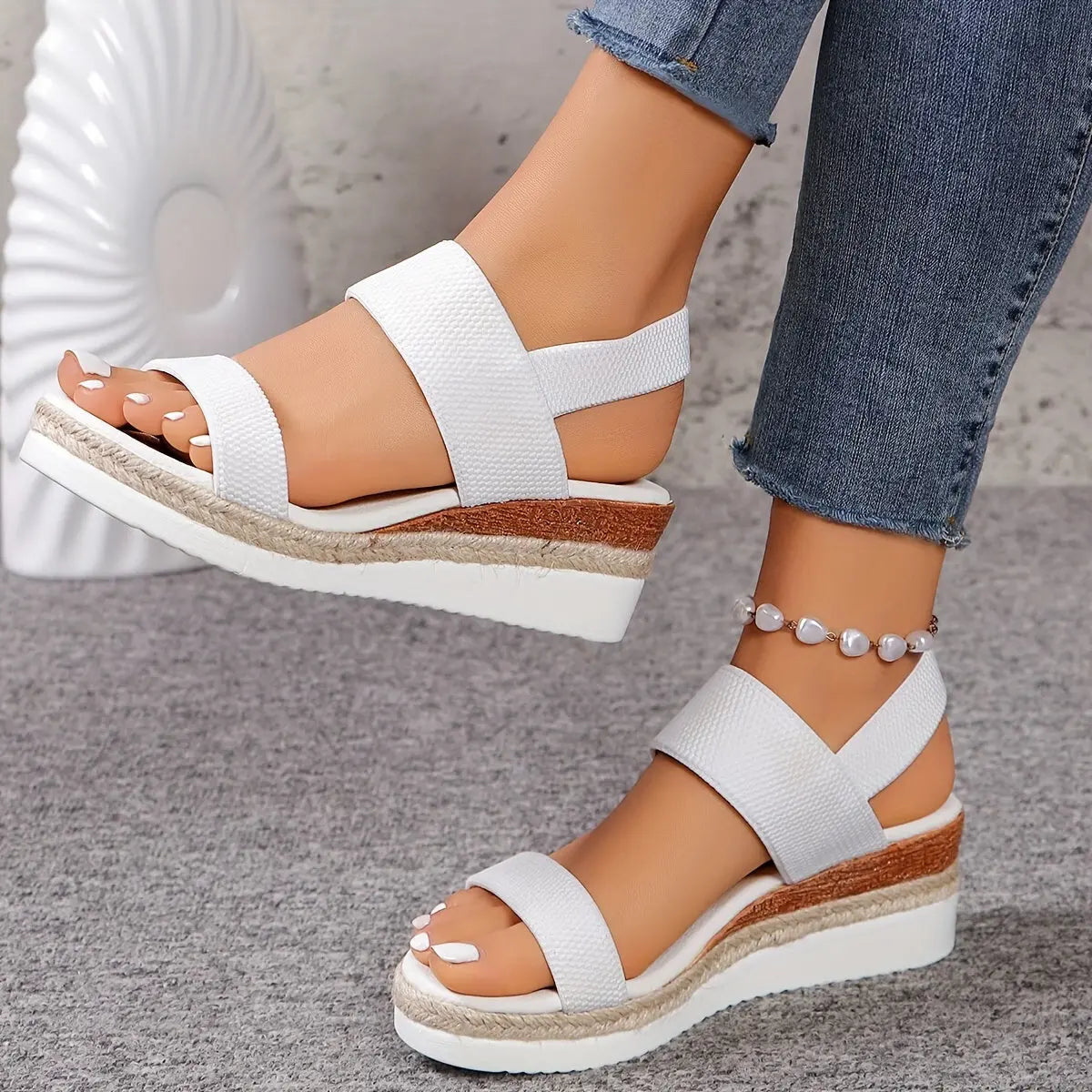 Espadrille Wedge Sandals for Women – Chic & Comfortable