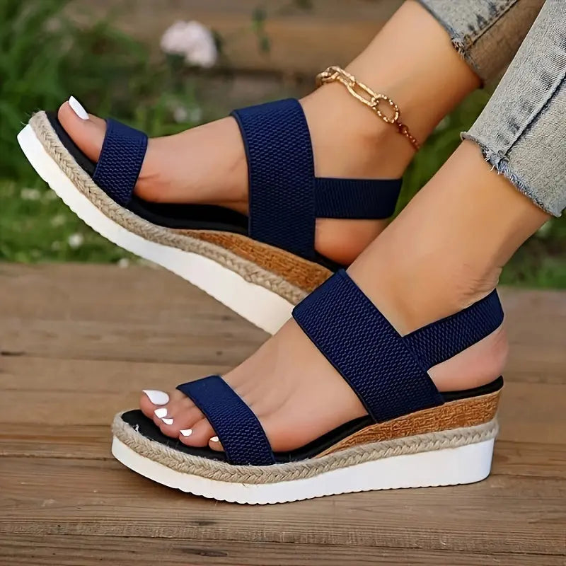 Espadrille Wedge Sandals for Women – Chic & Comfortable