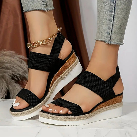 Espadrille Wedge Sandals for Women – Chic & Comfortable